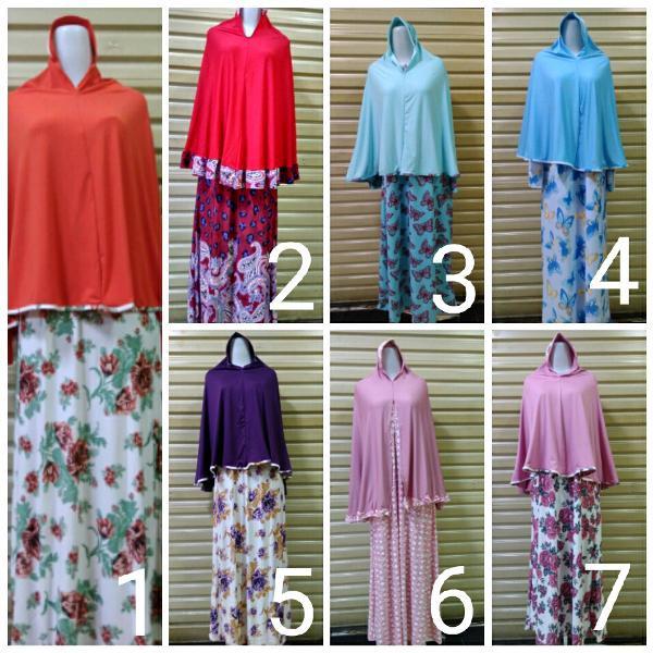 Promo Hari Ini Gamis Syari Wanita Jersey Seragam Hijab Muslim Ika Fashion Tanah Abang Murah Untuk