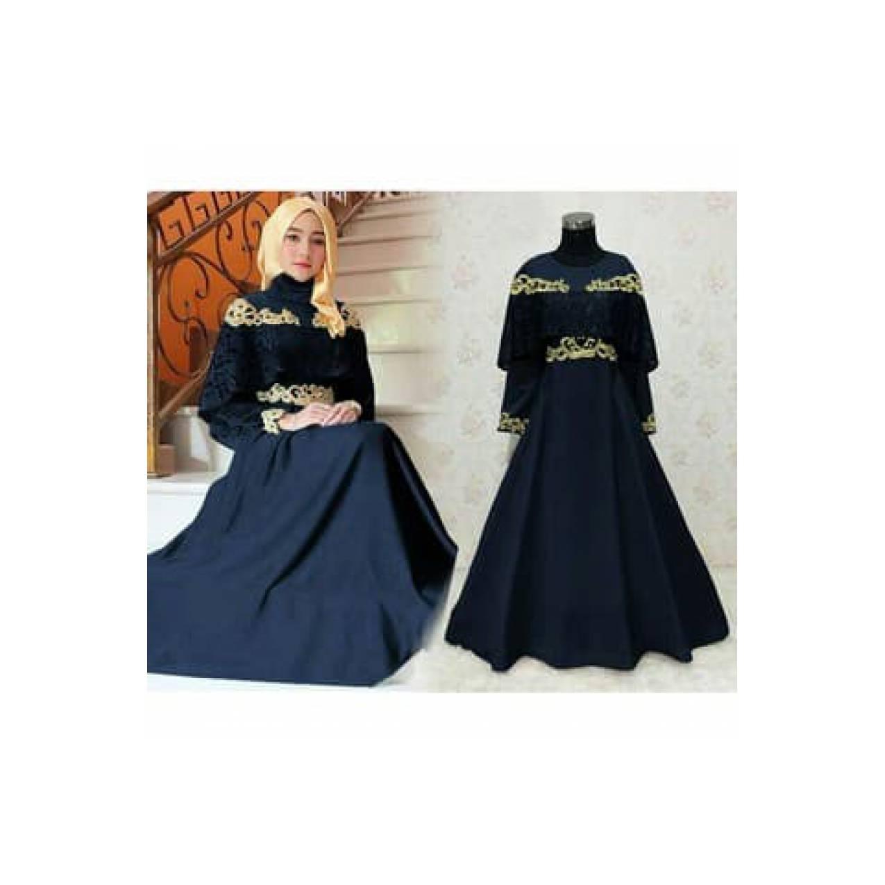 barang laris manis BAJU GAMIS PESTA MODERN REMAJA MERAH BROKAT BRUKAT