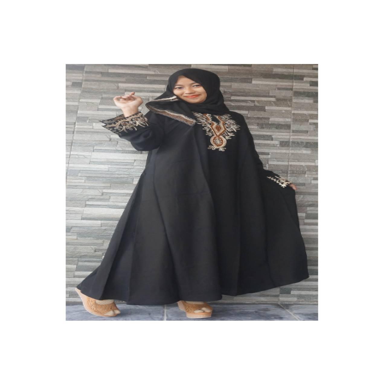 Gamis Arab Dubai emas Model V