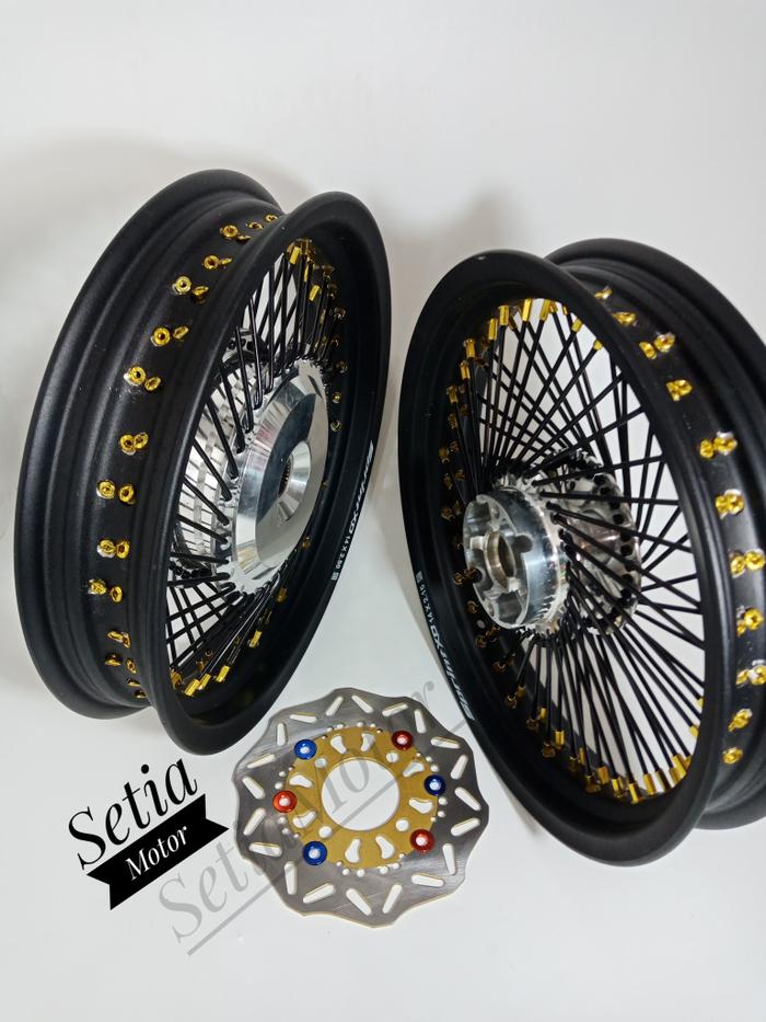 VELG JARI JARI 72 SERIBU PAKETAN ALL MATIC / VARIASI MOTOR / AKSESORIRS MOTOR / PERLENGKAPAN MOTOR / SPAREPART & AKSESORIS / VAR-MO-290