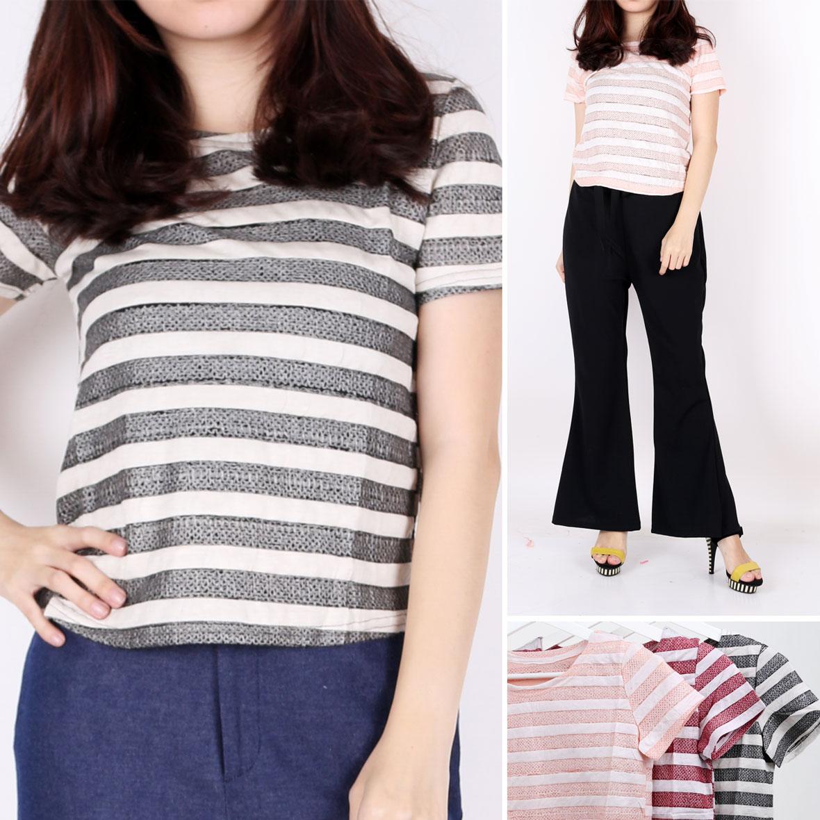 Jual BLUS MEGA MENDUNG SHANGHAY Blouse Wanita Atasan 