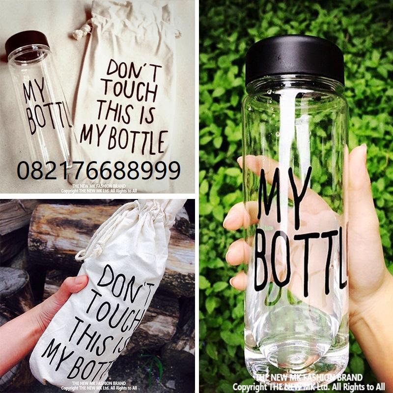 My Bottle free pouch sarung infused water 500ml/mawar88shop