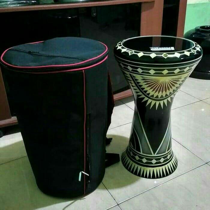 Darbuka green Arrow size 8 3/4 complete mika powerbeat