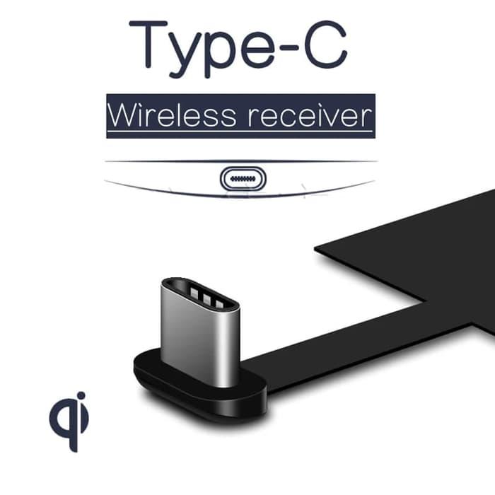 Qi Wireless Receiver Type C Charger Android Konektor By Dila Store 279