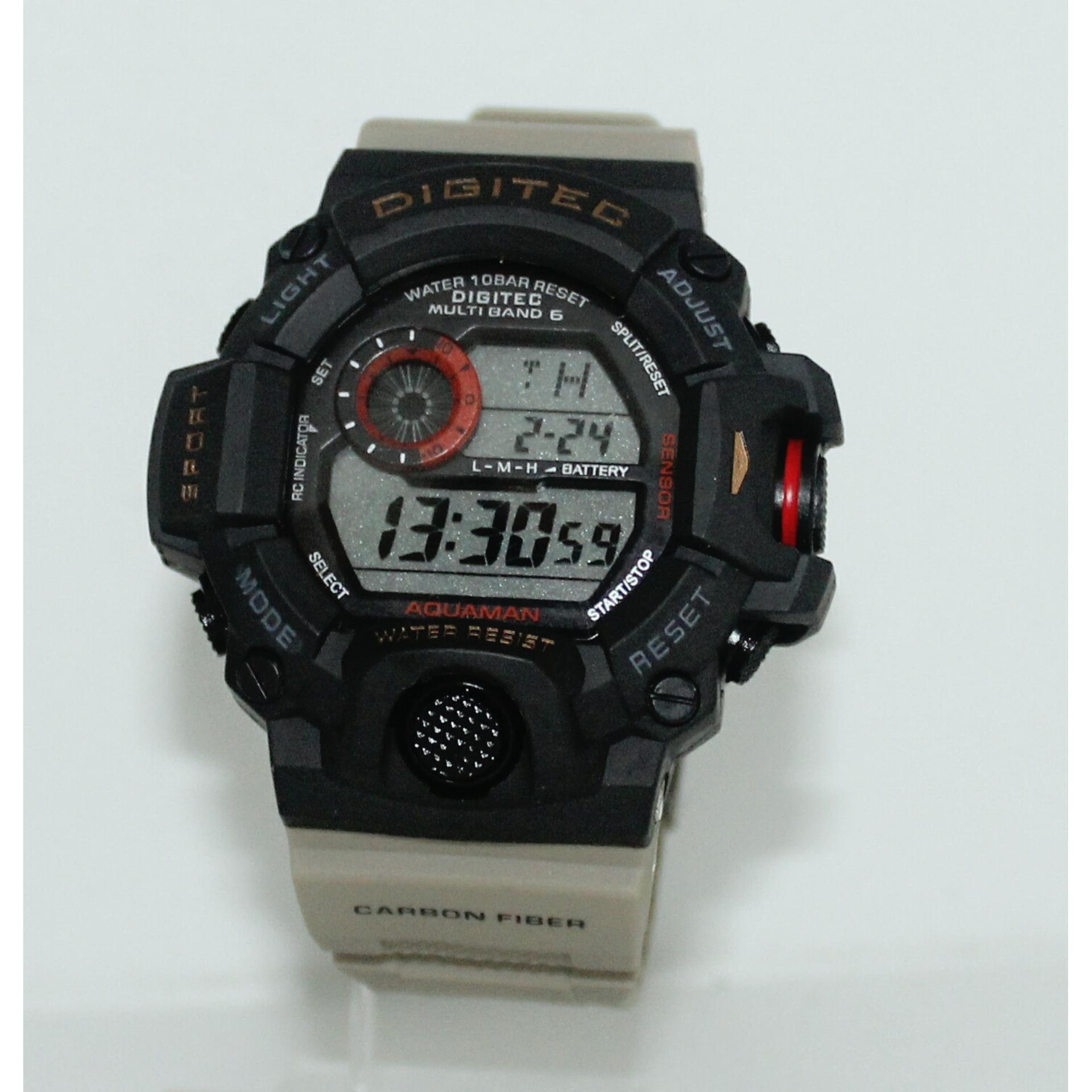 Digitec Jam Tangan Sport Pria Rubber DG2064T - Aquaman Series