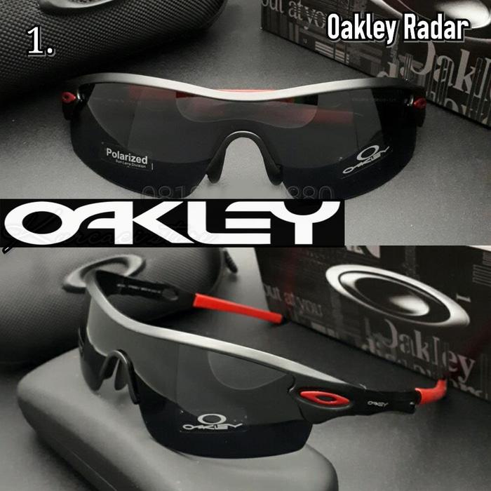 ASLI!!! Kacamata Oakley Radar Titanium Kacamata Polarized - y7hJgr
