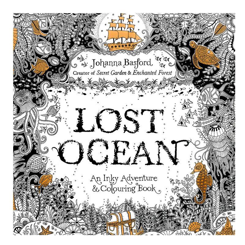 Buku Gambar Coloring Book Secret Garden