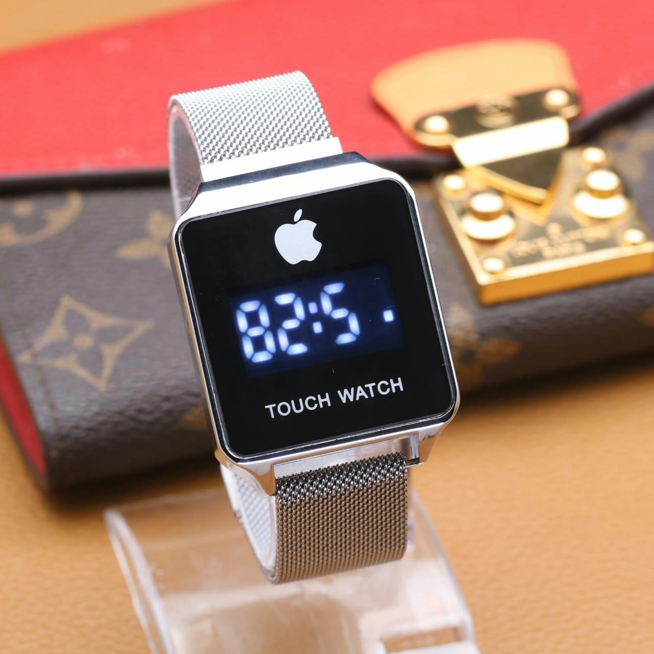 Jam Tangan Iphone Tali Magnet LED Touch Screen bentuk segi empat best seller