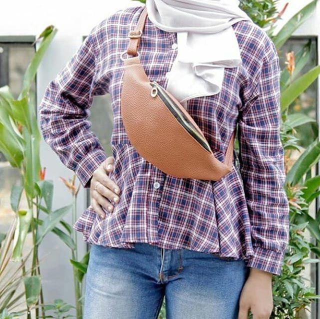 Tas Selempang / Waist Bag XTL Classic / Tas Pinggang Wanita Cantik Tebal TERMURAH
