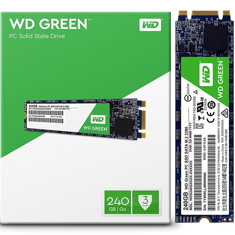 SSD WD 240GB GREEN M2