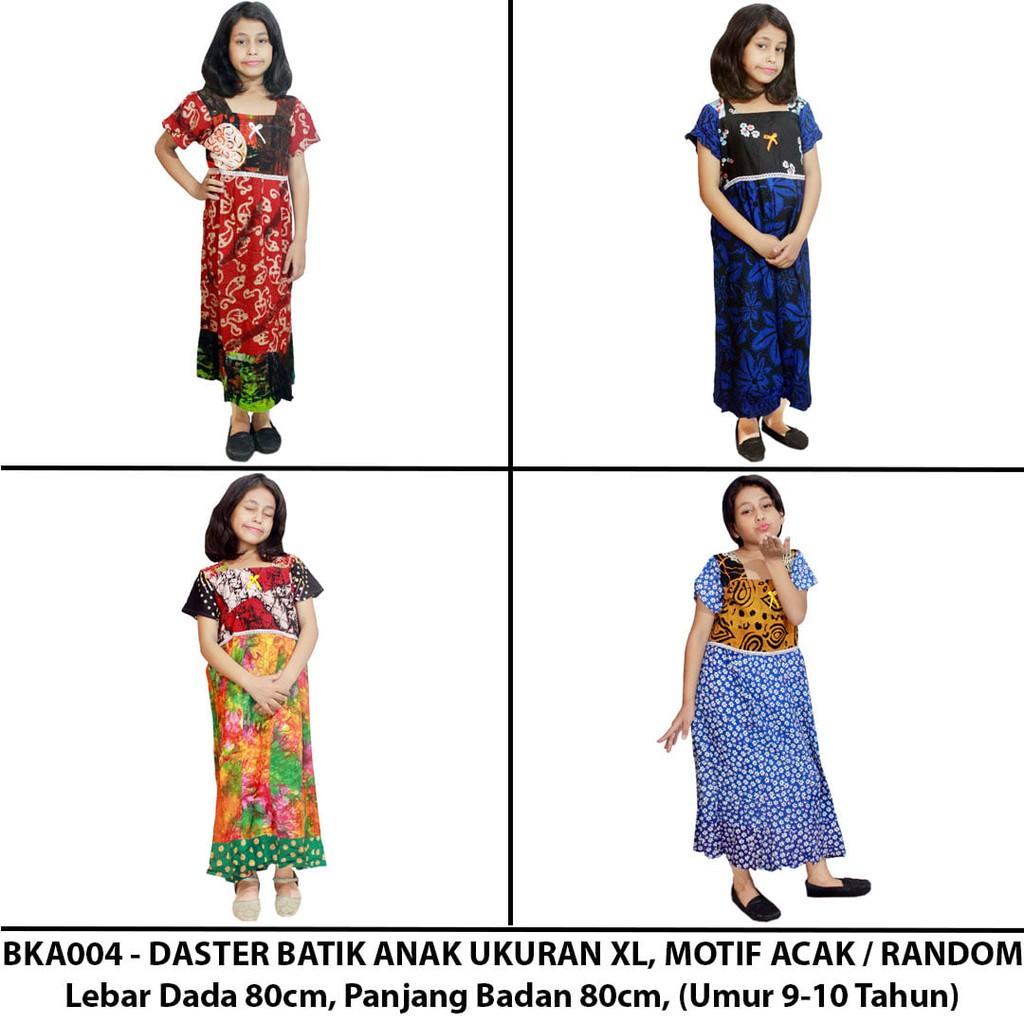 Daster Anak Batik- Baju Tidur Anak- Ukuran XL (BKA004-B)