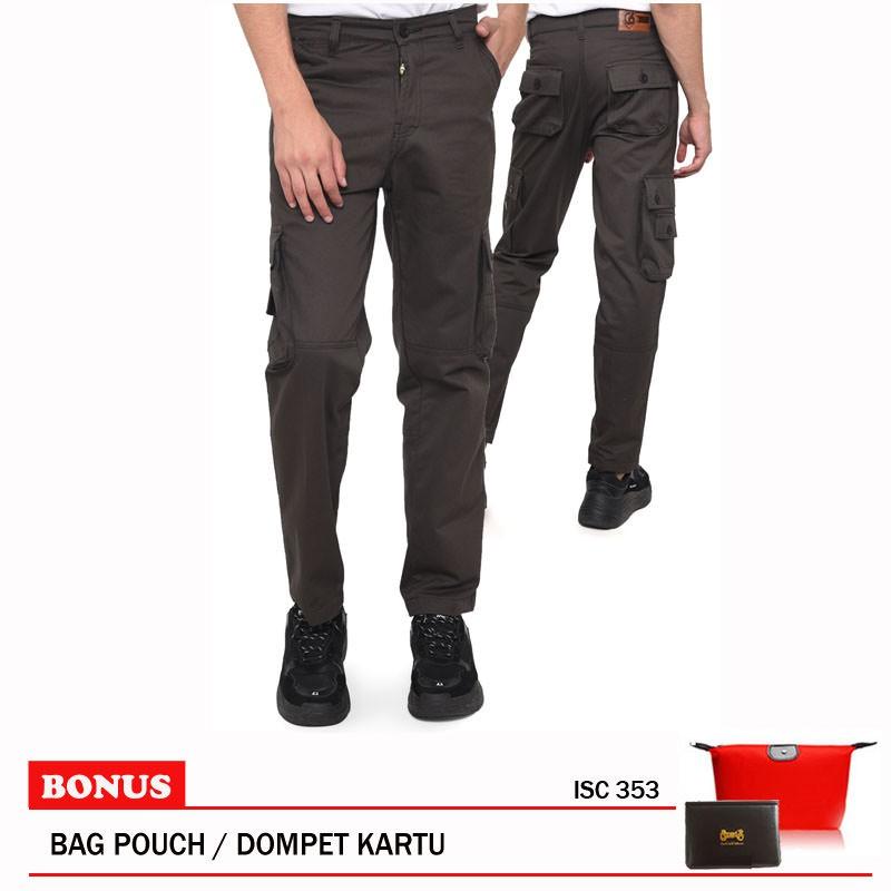 Cbrsix Celana Pria ISC 353 Coklat