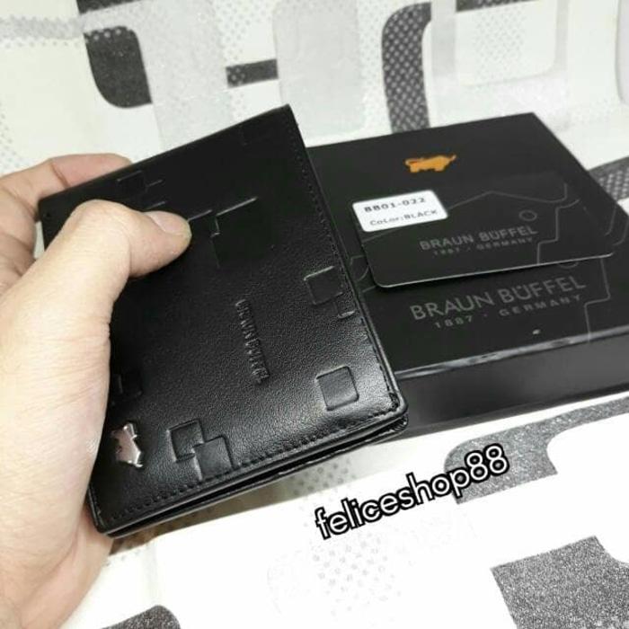 dompet pria kulit braun buffel import