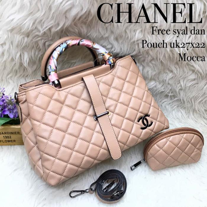 Tas Chanel Lidah 3 Ruang(Tas Import,Fashion wanita)