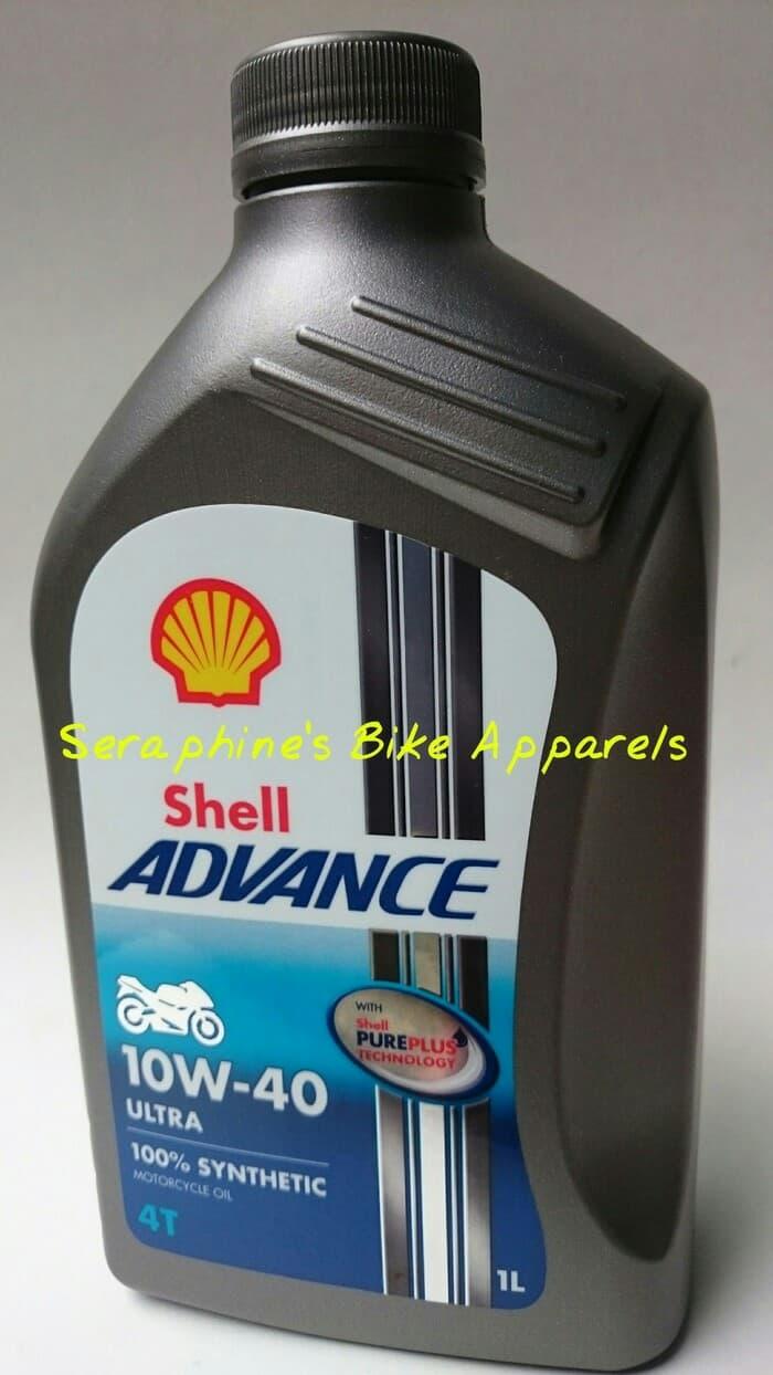 OLI MOTOR SHELL ADVANCE ULTRA 4T 10W-40 1L | 100% FULLY SYNTHETICS