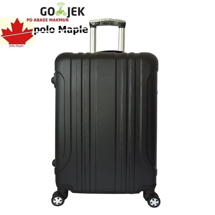 Koper Fiber Polo Maple Abs Vertical Stripe Six - B11 Hitam 20 - T2klzc
