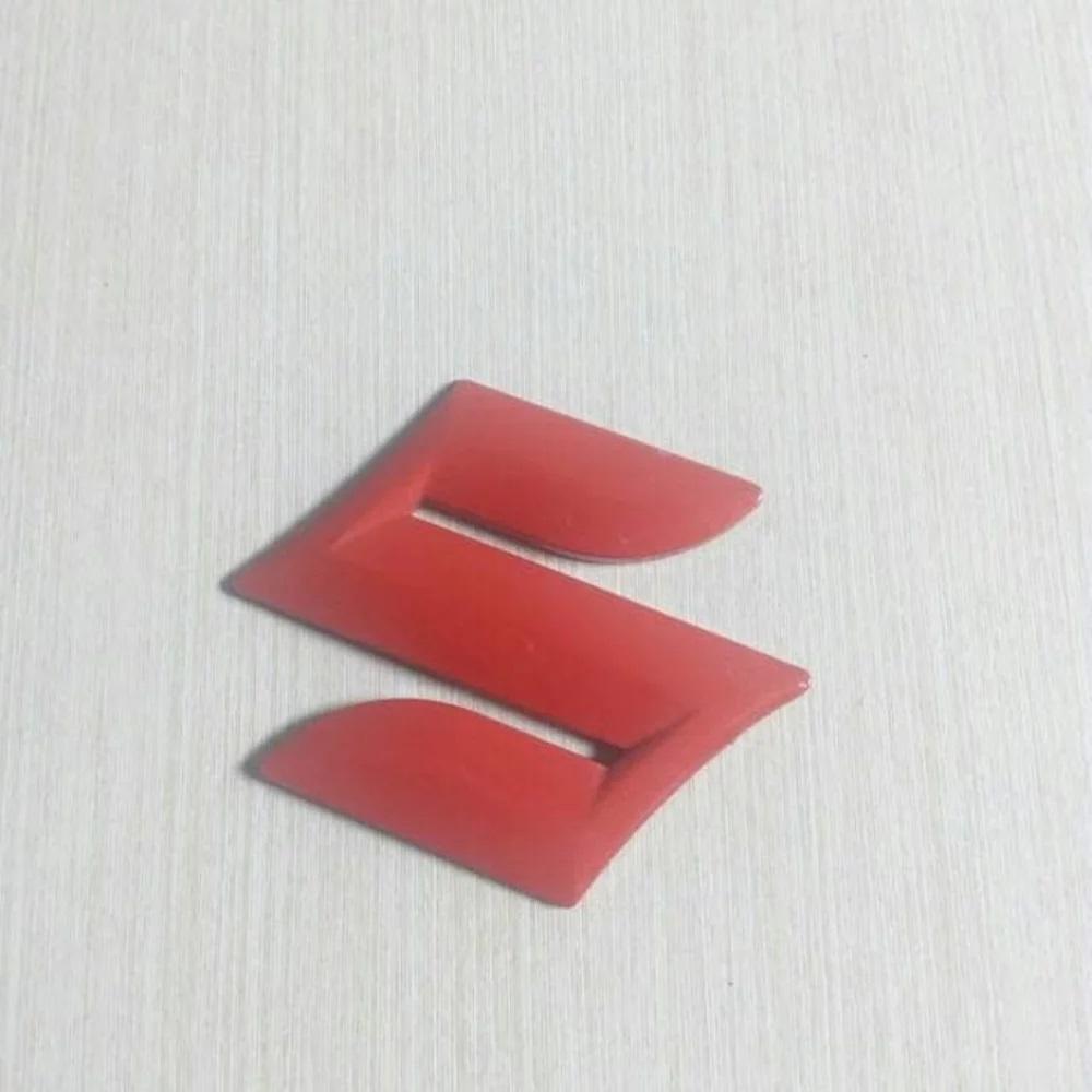 Emblem Suzuki Merah Model JDM Ukuran 8cm