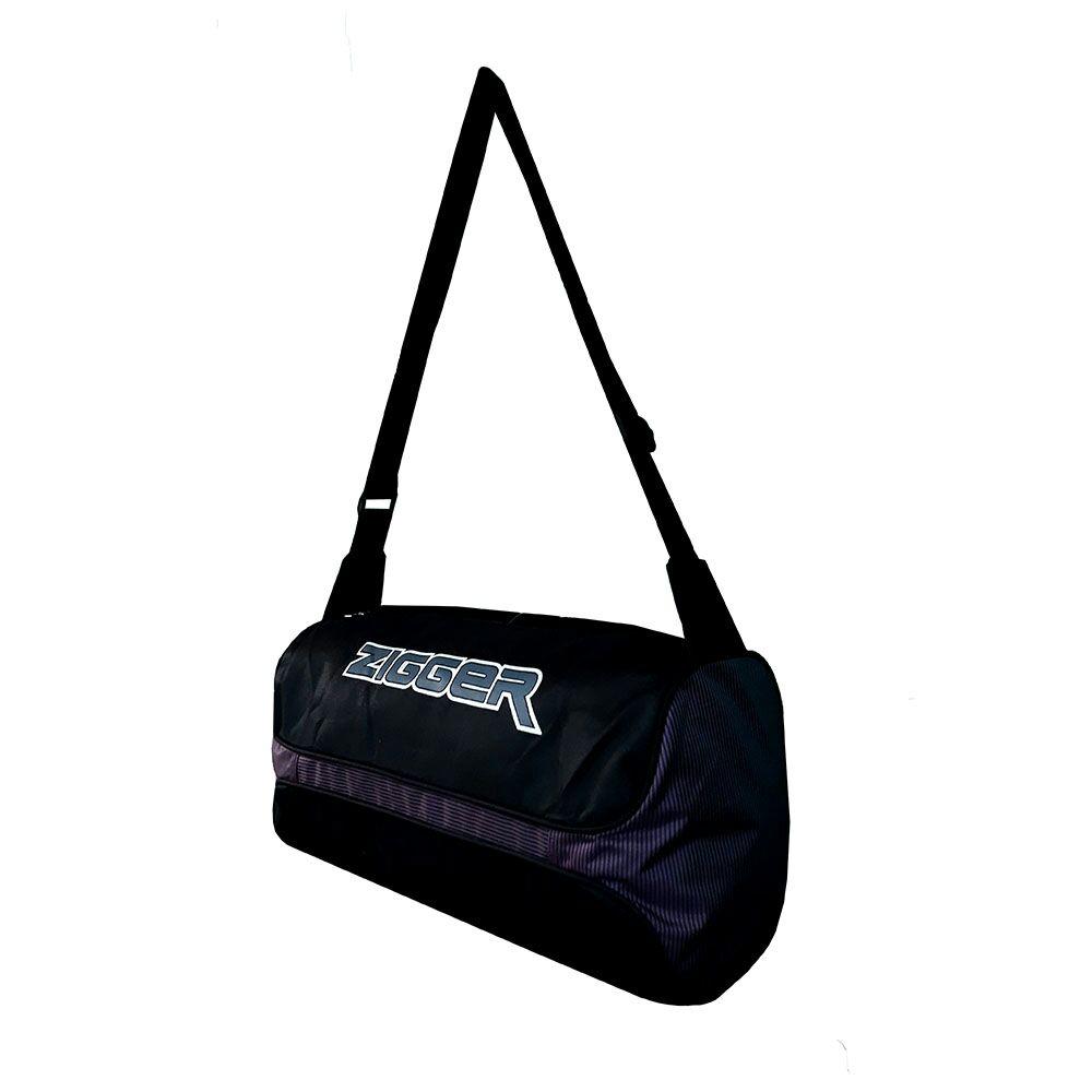 Tas Duffle Pria selempang Ziger sport Gym futsal swimming MA00055-MJ Black Purple