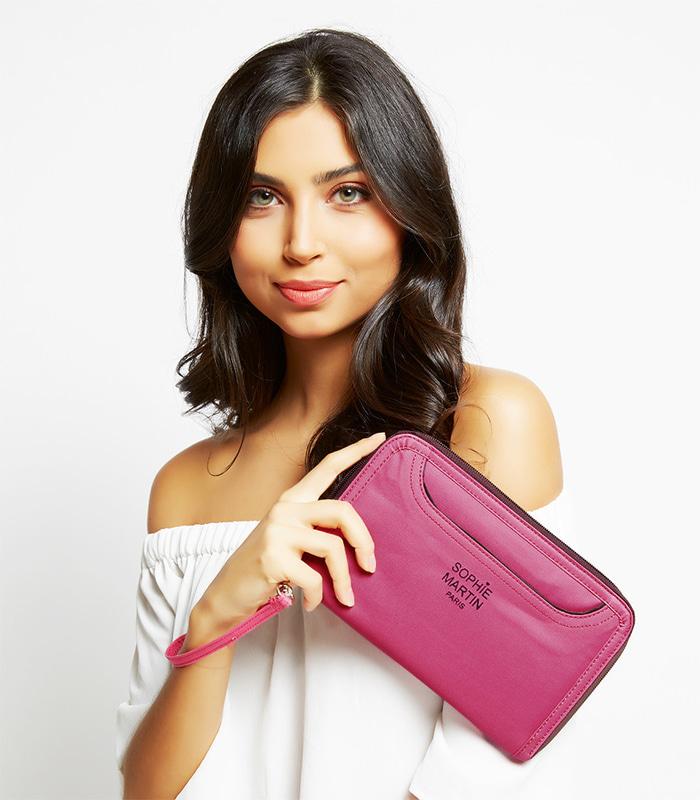 DOMPET WANITA AMORETTE SOPHIE MARTIN ORGANIZER POUCH BRANDED IMPORT HP / DOMPET FASHION WANITA HARIAN IMPORT MURAH MODEL TERBARU
