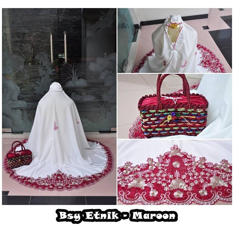 Mukena Dewasa BSY BORDIR + TAS ETNIK