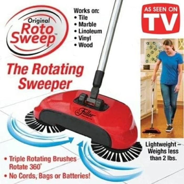 sweep drag all in one alat pel pembersih lantai otomatis Terlaris di Lazada