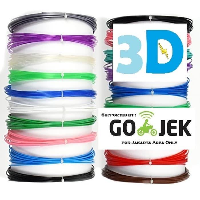 20 Meter Tinta 3D Pen Filament dengan Kualitas Terbaik