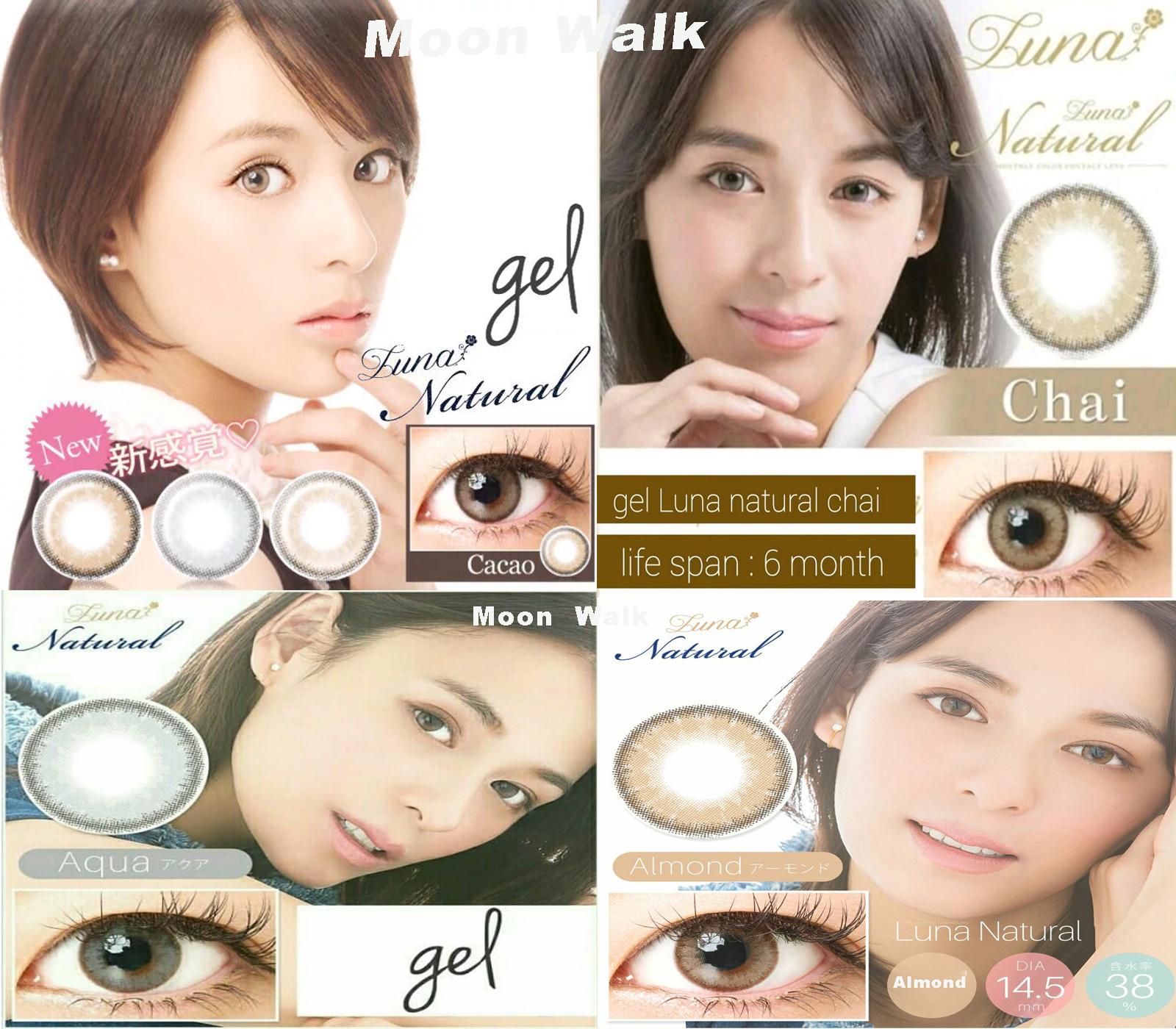 Softlens Gel Luna Natural + Gratis Tempat Softlens