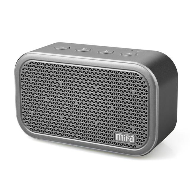MIFA M1 XIAOMI BLUETOOTH PORTABLE CUBE SPEAKER ORIGINAL MICRO SD SLOT - Grey