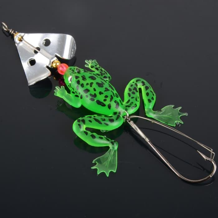 Soft Lure Rubber Frog Lure Umpan Kodok Katak Mancing Ga