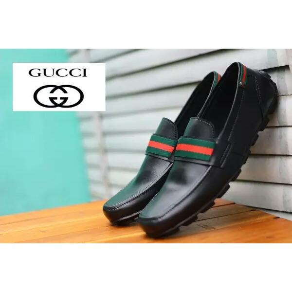 Sepatu casual kasual pria loafers guci kantor pantofel ( lokal ) 