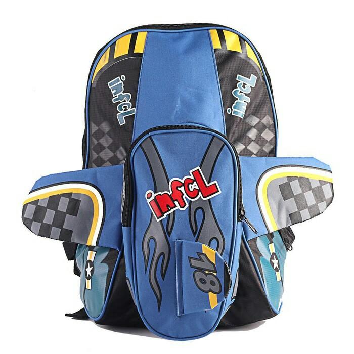 Harga Pabrik Tas anak motif mobil- Tas anak 100% distro ORI/tas anak pria lucu