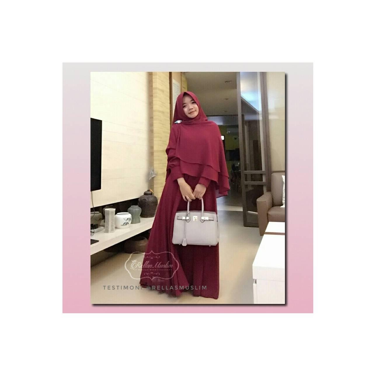 Farah set syar'i size jumbo