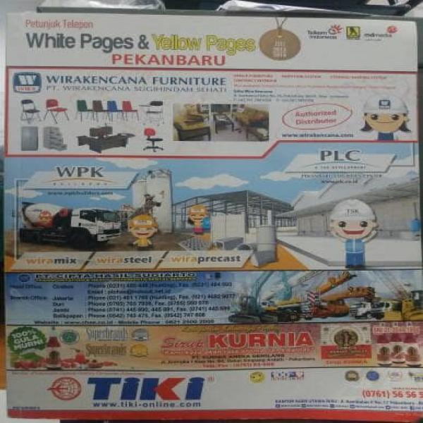 white pages yellow pages WPYP kota pekanbaru
