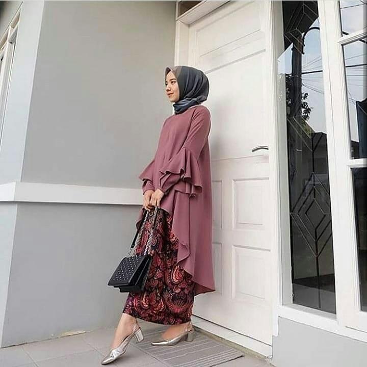  Baju  Muslim Wanita Tunik Promo Lazada  Terbaru