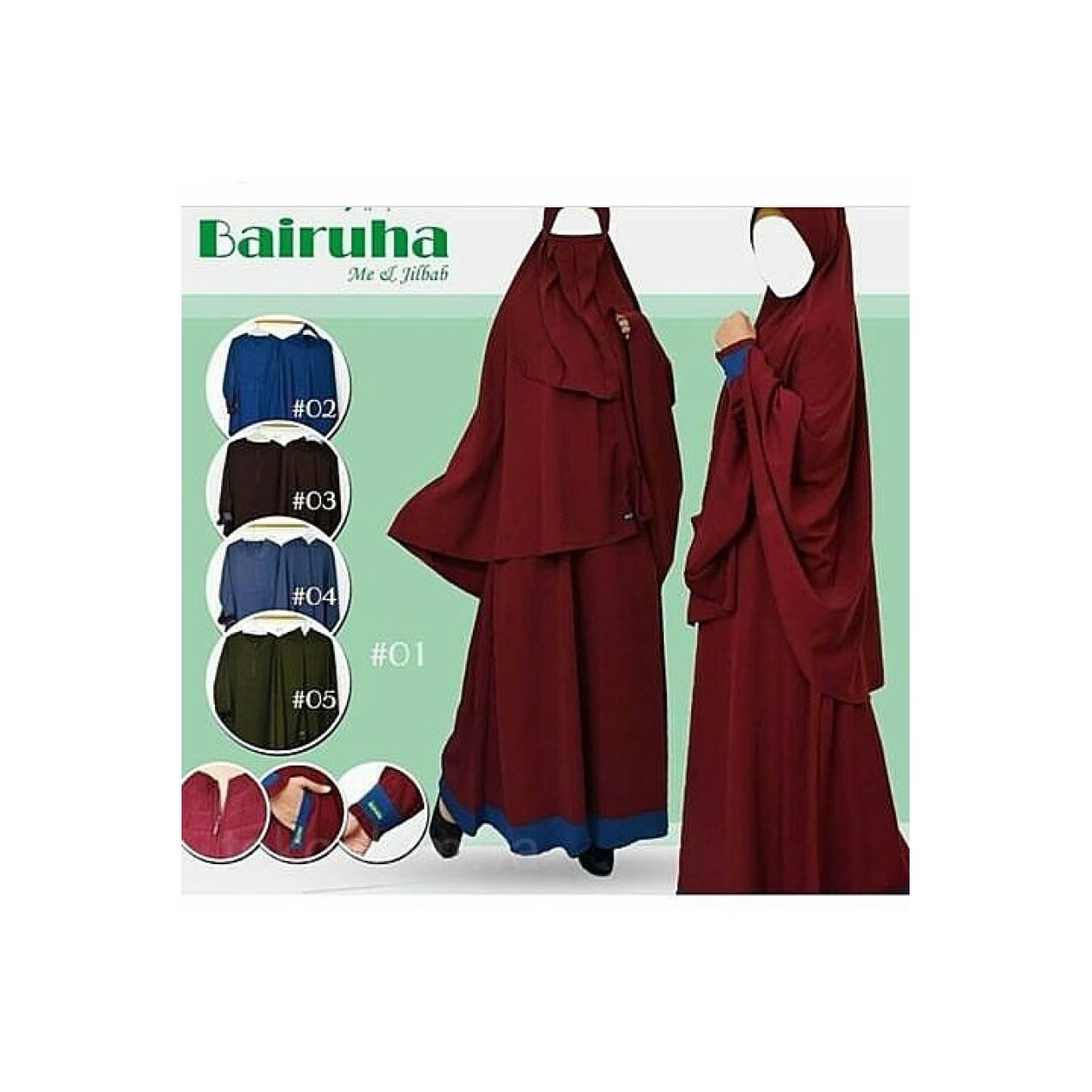 syari set cadar Gamis akhwat bahan wolfis s-xxl lengkap
