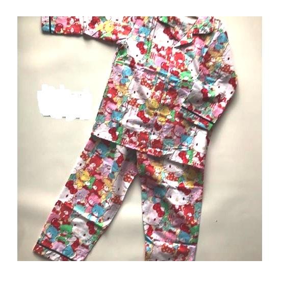 Baju Tidur Hello Kitty Ukuran Dewasa - All Size fit to XL