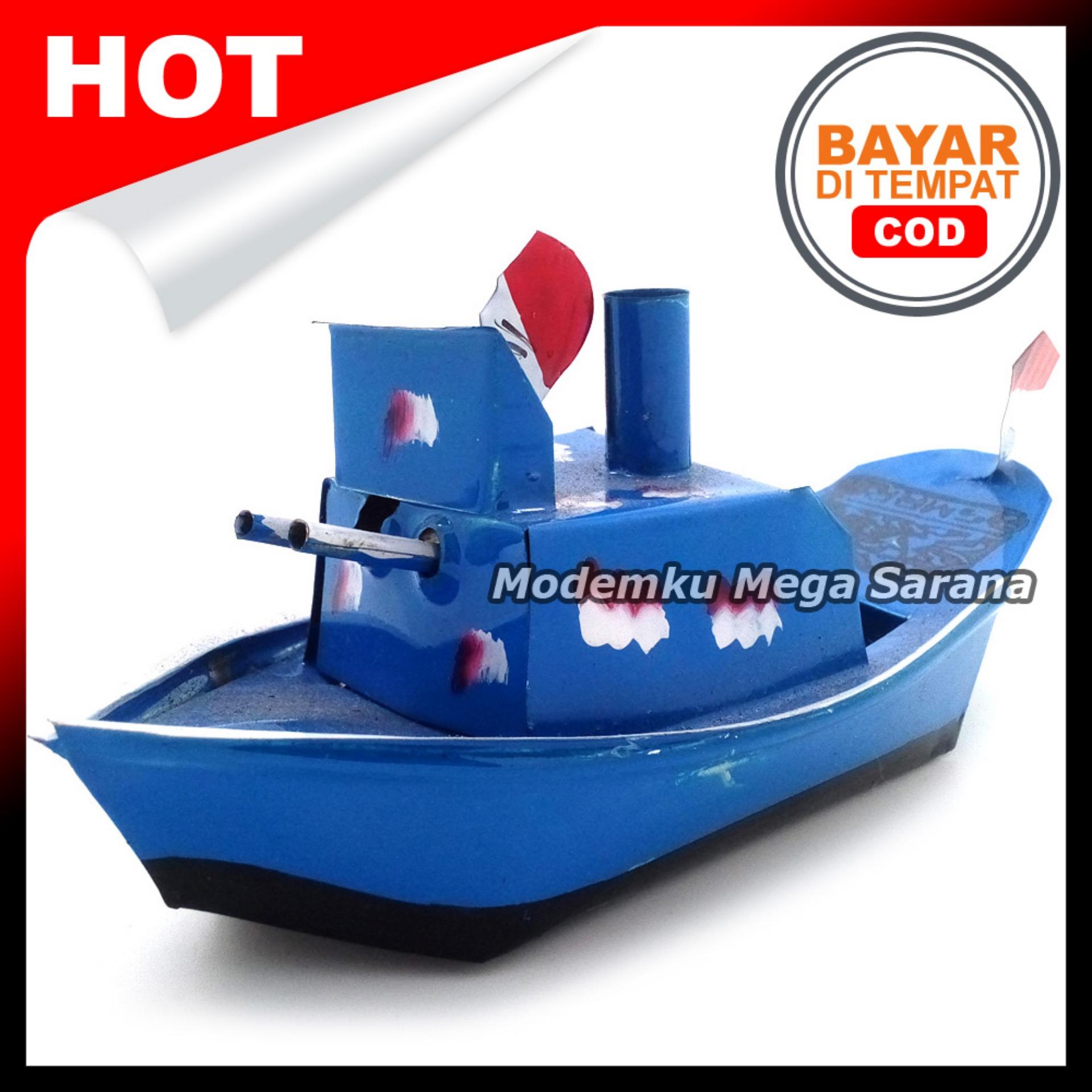 Mainan Tradisional Kapal Otok Otok - 15x6x6 cm