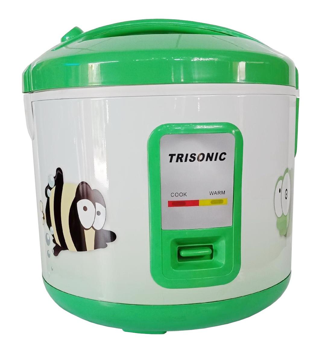 Trisonic Rice Cooker 1.8 Liter Karakter Hijau
