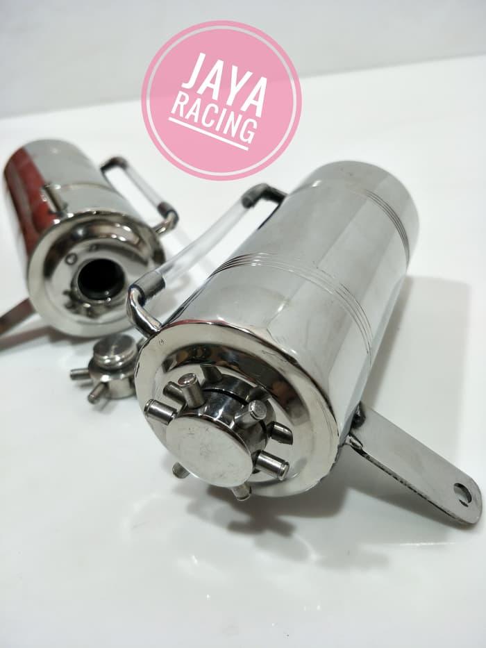 Botol oli samping Stenlis botol air radiator