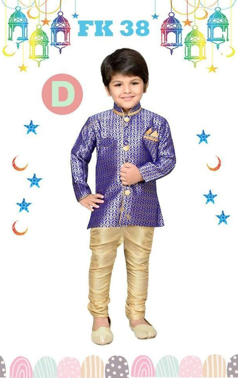 BARU NEW.. FK 38D Baju Koko Anak Kecil India Pakistan Lebaran Import