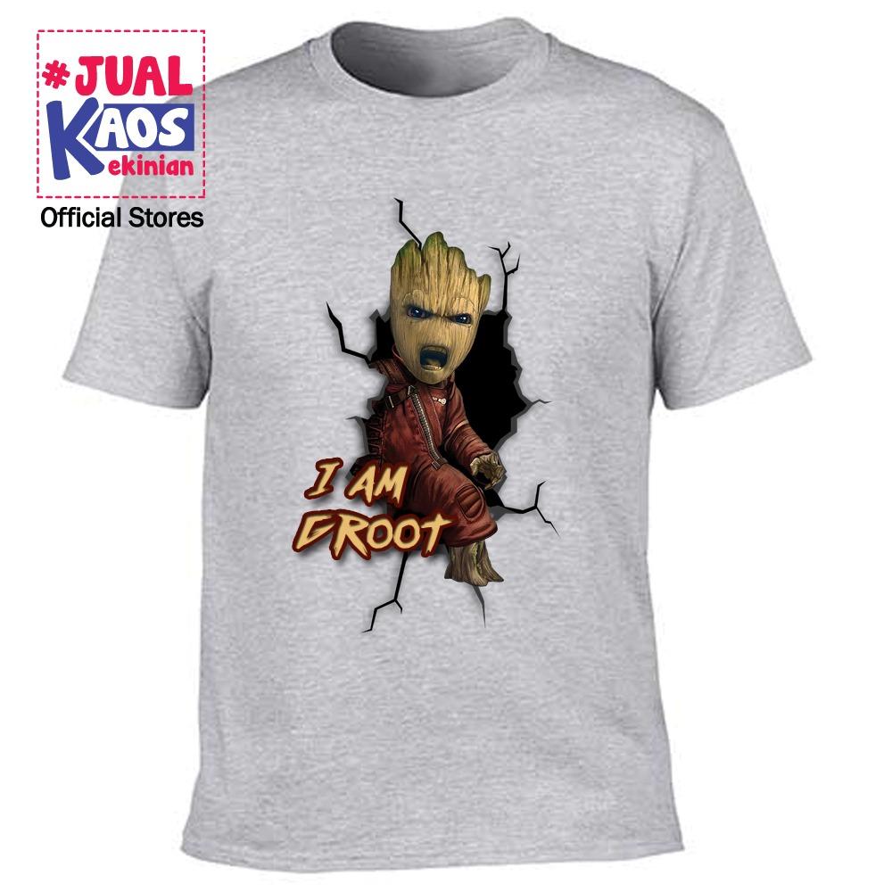 Kaos JP Jual Kaos Jualkaos murah / Terlaris / Premium / tshirt / katun import / kekinian / terkini / keluarga / pasangan / pria / wanita / couple / family / anak / surabaya / distro / marvel / Groot  / Avengers