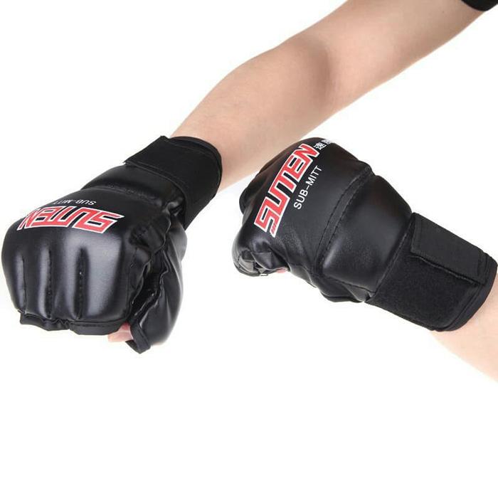 HARGA PROMO!!! Sarung Tangan Tinju MMA Kick Boxing Gloves UFC Muay Thai - SJPSEo