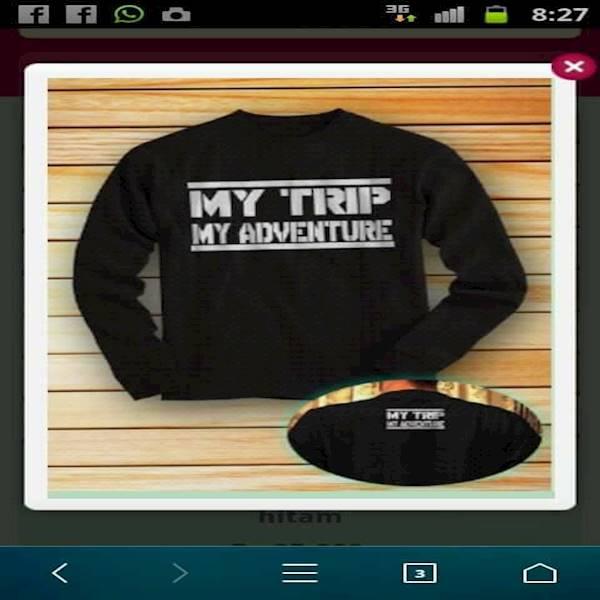 Kaos MY Trip My Adventure #1 Lengan Panjang (MTMA)