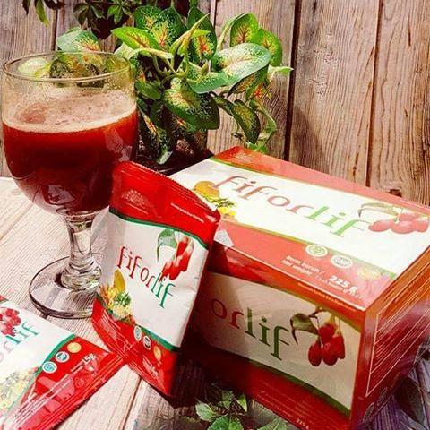 Fiforlif Slimming Fiber 1 Box (15 sachet) ABE Original Asli BPOM 100% / Minuman Pelangsing Penurun Berat Badan Pengempis Perut Buncit / Melancarkan Pencernaan / Healthy Detox Drink