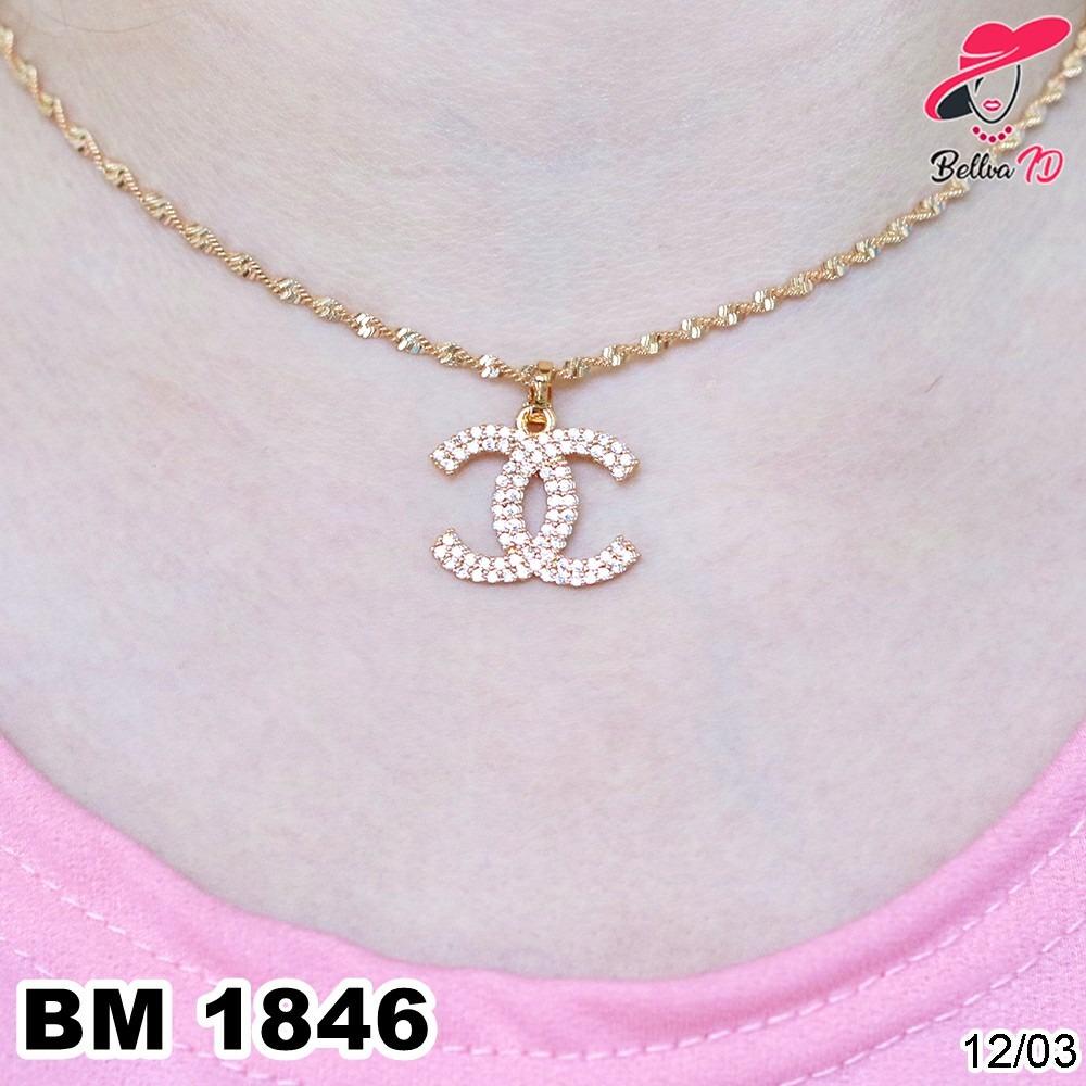 Kalung Chanel Gold M 1846