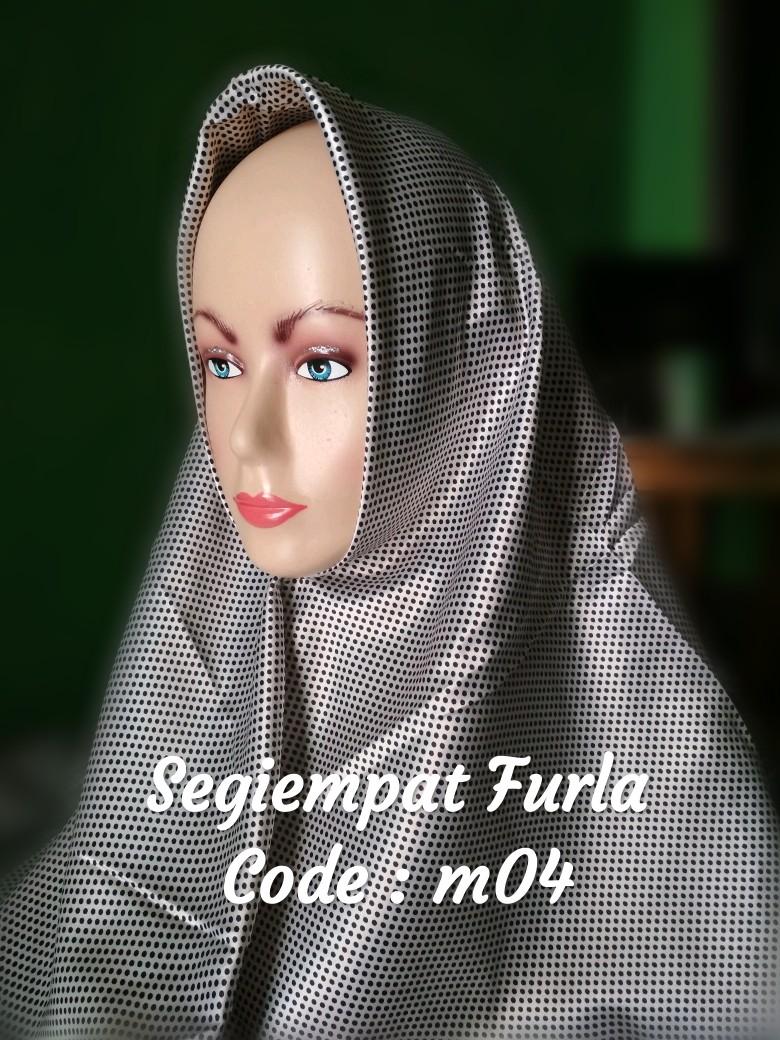 JILBAB SEGIEMPAT SATIN