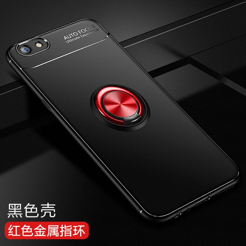 Oppof1s Casing HP bagian dalam mobil cincin F1S pelindung casing silikon Bungkus Penuh perbatasan Drop kepribadian kreatif Pria dan wanita model baru