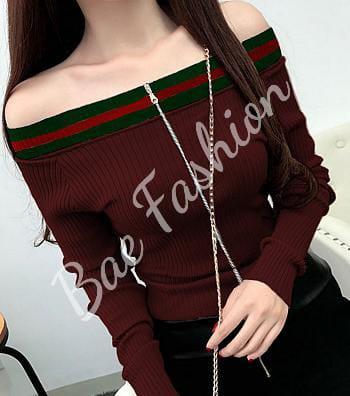 Bae. Fashion sabrina Guci // Atasan wanita // baju guci // baju sabrina // Sabrina rajut // Guci Rajut