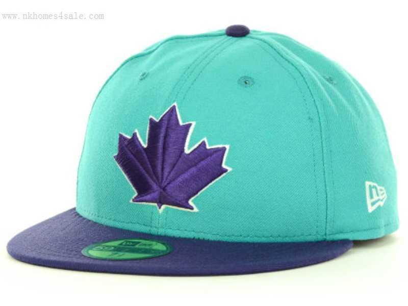 Koleksi MLB Koleksi Biru Toronto Raya JAY 59FIFTY / Ungu