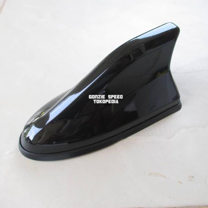 Antena Sirip Hiu Hitam Hybrid JS Racing